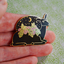 Load image into Gallery viewer, Luna deer enamel pin