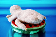 Load image into Gallery viewer, Needle felted pool party sloth