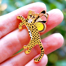 Load image into Gallery viewer, Oncilla butterfly enamel pin